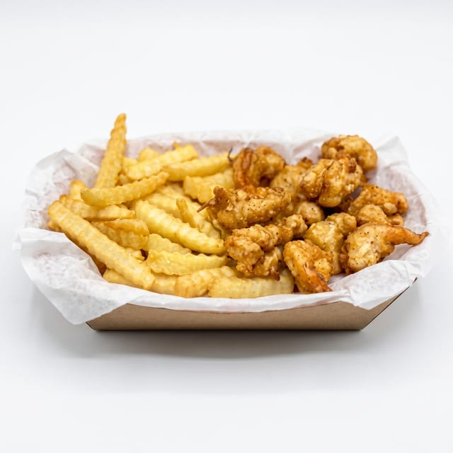 Shrimp and Fries.